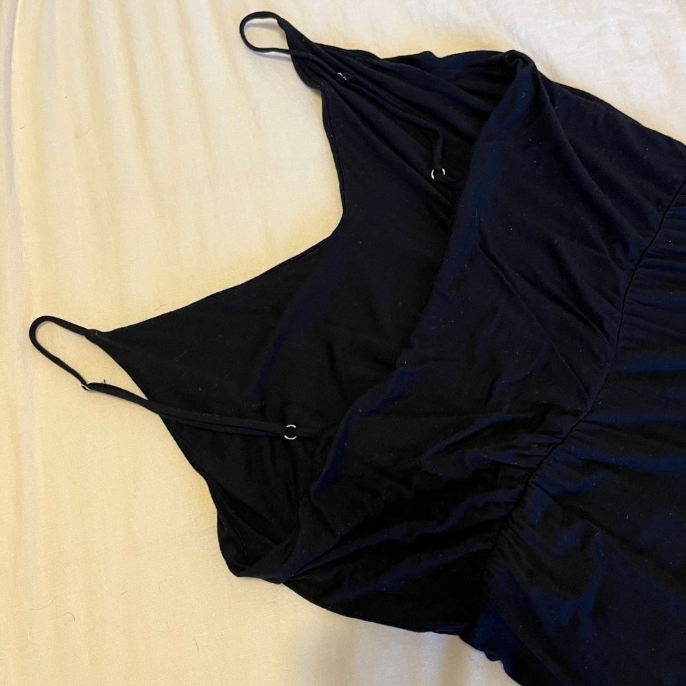 Lulu's Black Sleeveless Wide-Leg Jumpsuit - Picture 8 of 14